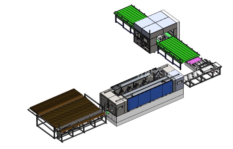 電池鋁盒自動(dòng)切割線
